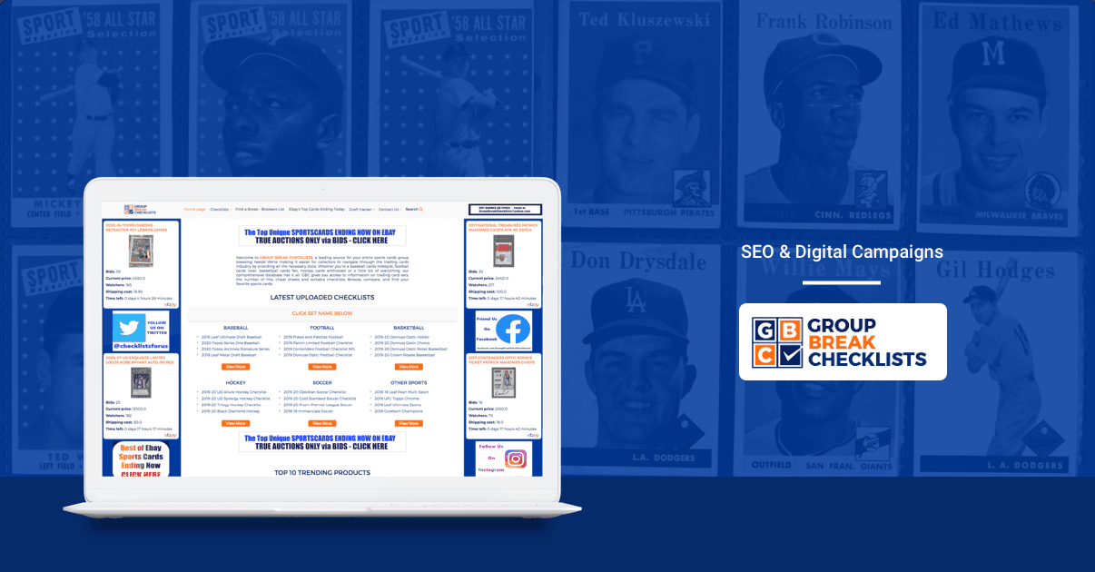Case Study: Group Break Checklist