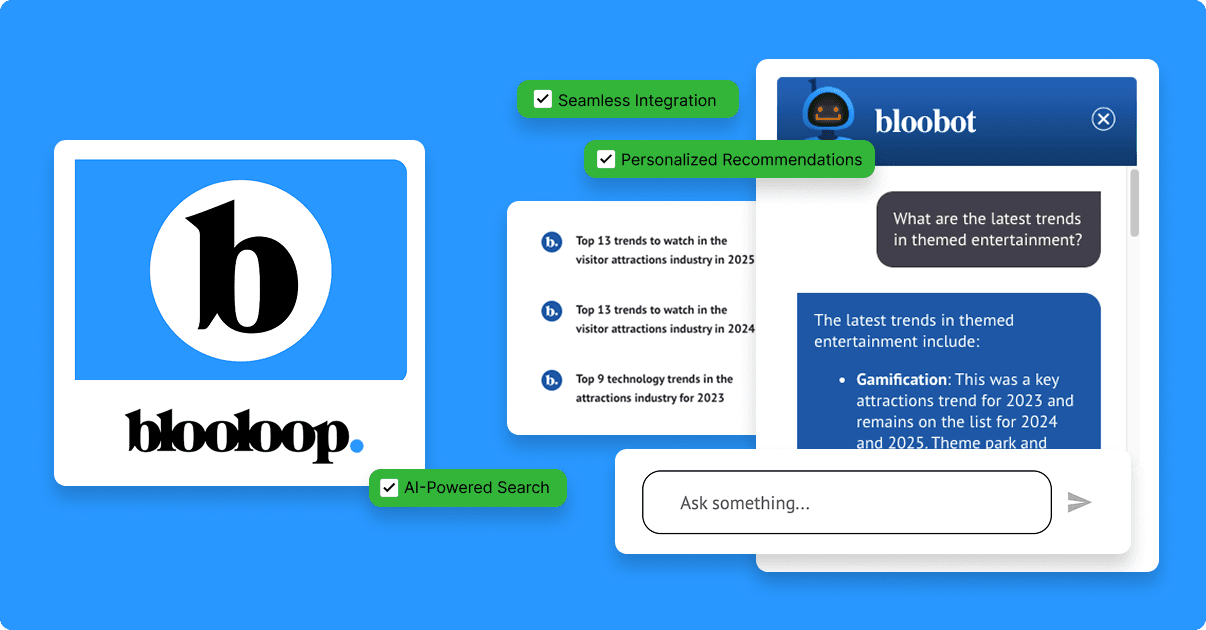 Blooloop: Introducing Conversational AI Search Across a Massive Content Library
