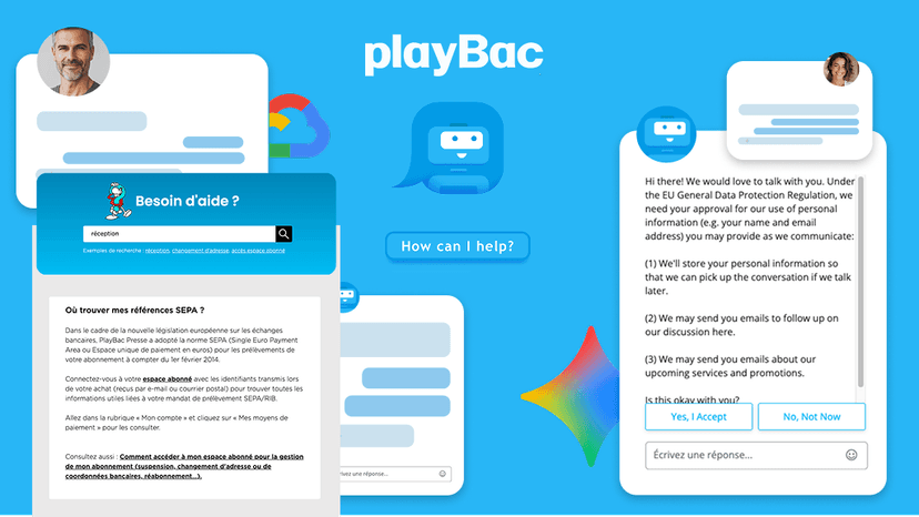 How Playbac Scaled Customer Support with a GenAI Chatbot on Google Cloud