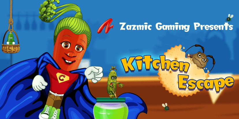 Download a new, feature-packed version of Kitchen Escape by Zazmic Gaming for iOS & Android!